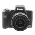 Produktbild: Canon EOS M50 Mark II mit Objektiv EF-M 15-45mm 3.5-6.3 IS STM schwarz **