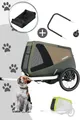 Produktbild: Croozer Fahrradhundeanhänger inkl. Regenverdeck, Packfach und Buggy-Set, Für Hunde bis 35 Kg
