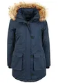 Produktbild: OXMO Acta Damen Wintermantel Parka Mantel mit Kapuze, Größe:M, Farbe:Insignia Blue (194010)