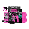 Produktbild: Muc-Off Motorcycle Essentials Kit - Motorrad Reinigungsset, Motorradzubehör für die Reinigung - Inklusive Motorradreiniger und Schutzspray, schwarz