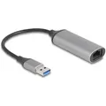 Produktbild: DeLOCK 81571 Kabeladapter USB Type-A RJ-45 Anthrazit