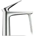 Produktbild: Duravit Tulum Waschtischmischer M FreshStart, ohne Ablaufgarnitur, Ausladung 135mm, TU1021002010, Farbe: Chrom