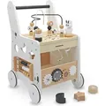 Produktbild: Mamabrum 6-in-1 Lauflernwagen aus Holz – Spiel- und Lernaktivitäten, ab 12 Monaten