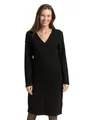 Produktbild: TOM TAILOR Damen 1048794 Kleid mit Glitzer-Effekt, 14482-Deep Black, 38