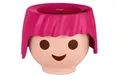 Produktbild: Lechuza® Blumentopf Pflanzkopf Pflanzenfreund OJO ruby pink (Komplettset)