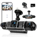 Produktbild: 4K Dashcam 4 Kanal 3 Zoll IPS Bildschirm WDR Nachtsicht