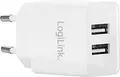 Produktbild: LogiLink PA0185, Drinnen, AC, 5 V, 2,1 A, Weiß