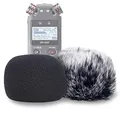 Produktbild: YOUSHARES Windschutz Muff und Pop-Filter Schaumstoff für Tascam DR-05X DR-05 Mikrofon Recorders (2 Stück)