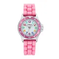 Produktbild: s.Oliver Armbanduhr Jungen Kinder Quarzuhr Analog, mit Silikon Armband, Pink, 3 bar Wasserdicht, Kommt in Uhren Geschenk Box, 2033505
