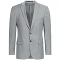 Produktbild: GREIFF Sakko Greiff Corporate Sakko Herren Modern WITH 37.5® Slim-Fit Hellgrau 52 grau 52