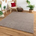 Produktbild: Steffensmeier Kurzflor Teppich Cambridge, Wohnzimmer, Schlafzimmer, in Taupe, Größe: 160x230 cm