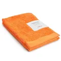 Produktbild: s.Oliver Gästehandtuch 30x50 cm - 100% Baumwolle, 600 g/m², weich & saugstark, Gästetuch orange