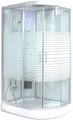 Produktbild: Deluxe Dampfdusche WHAWP-120-DD-R 120x80 (rechts) mit Dampf