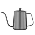 Produktbild: Gage Gooseneck Pour Over Kaffeekanne 600ml Edelstahl Schwanenhals Langer Ausl...