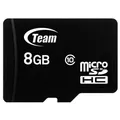 Produktbild: 8GB TeamGroup R20/W14 microSDHC Kit, UHS-I, Class 10 (TUSDH8GCL1003)