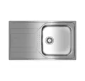 Produktbild: Teka Edelstahlspüle Teka Einbauspüle UNIVERSE 50 T-XP 1B 1D Plus Edelstahl Hand, 0/0 cm
