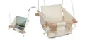 Produktbild: small foot schommel beige, met verwijderbaar omkeerbaar kussen en ve (US IMPORT)