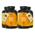Produktbild: Maca Gold - 4x200 Kapseln Hochdosiert, Premium Gelber Maca Extrakt, TRUE NATURE®