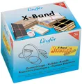 Produktbild: Läufer X-Band im Karton - 500 g, 250 x 25 mm, bunt sortiert