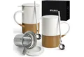 Produktbild: MiaMio Tasse Teetassen Set (2 x 500 ml) mit Siebeinsatz und Deckel
