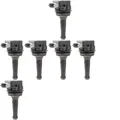 Produktbild: 6 x Zündspule HELLA für FORD, VOLVO C30, C70 II, FOCUS II, FOCUS MK2