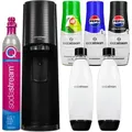 Produktbild: Sodastream Wassersprudler Terra Schwarz Set mit 2 Flaschen und Sirupen - Schwarz