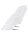 Produktbild: Snocks Sneaker Socken Herren und Damen 6 Paar aus Bio-Baumwolle - Weiche und Atmungsaktive Kurze Socken, Perfekte Passform, Ideal für Sport und Alltag - Knöchelsocken Gr.47-50 Farbe Weiß