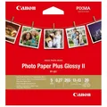 Produktbild: Canon Fotopapier PP-201 13,0 x 13,0 cm glänzend 265 g/qm 20 Blatt