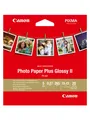 Produktbild: Canon PP-201 / 2311B060 / Plus Glossy II Fotopapier weiß (13 x 13cm, 20 Blatt, 2