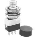 Produktbild: Apem - 104350003 104350003 Drucktaster 220 V/ac 2 A 1 X Ein/(aus) Tastend 1 St.