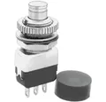 Produktbild: APEM Schalter APEM 104350003 104350003 Drucktaster 220 V/AC 2 A 1 x Ein/(Aus) tasten (104350003)