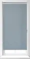 Produktbild: Relaxdays Thermorollo, ohne Bohren, Klemmfix, Kettenzug, 60x160 cm, Stoffbreite 56 cm, blickdichtes Klemmrollo, grau