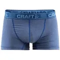 Produktbild: Craft Funktionsunterhose Greatness Boxer Short 3-Inch Sportunterhose Boxershort mit Logo Webbund, weich und bequem blau M