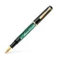 Produktbild: Pelikan Classic M200 Kolbenfüller grün-marmoriert/gold M (mittel), 1 St.
