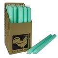 Produktbild: 25 Stabkerzen Mint 180 x 22 mm Kerzenfarm Kerzen Candle