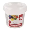 Produktbild: (27,58 EUR/kg) Fugenmasse weiß 1A Qualität Dose 500 g Mosaik für außen geeignet