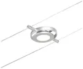 Produktbild: Paulmann Niedervolt-Seilsystem-Leuchte 4.5W LED Chrom (matt), Chrom