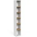 Produktbild: Vicco Hochregal, Weiß, Holzwerkstoff, 6 Fächer, Rechteckig, 30x188.6x27.3 cm, Badezimmer, Badezimmerschränke, Hochschränke