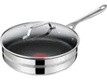 Produktbild: TEFAL E31033 Jamie Oliver Cook Smart Schmorpfanne (Edelstahl, Beschichtung: PTFE, 25 cm)