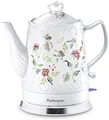 Produktbild: Rohnson R-7804 Schnurloser Wasserkocher, Keramikgehäuse, 1,5 l FÃ1/4llmenge, 1200 Watt, 360° Sockel, Trockengehschutz, Abschaltautomatik
