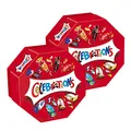 Produktbild: 2x Celebrations Geschenkbox Milchschokolademischung je186g z.B. Twix Mars Bounty