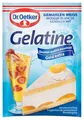 Produktbild: Dr. Oetker Gelatine gemahlen weiß, 3er Pack, je Tüte 9 g, Speisegelatine als Gelier- & Bindemittel beim Kochen und Backen, für Kuchen, Desserts uvm.