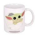 Produktbild: Stor Keramik-Sublimationstasse, 325 ml, in Mandalorian-Geschenkbox