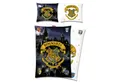 Produktbild: BERONAGE Kinderbettwäsche Harry Potter Hogwarts Bettwäsche Biber / Flanell Bettbezug Gryffindor, 100% Baumwolle, 2 teilig, 135x200 + 80x80 cm