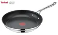 Produktbild: Tefal Jamie Oliver Cook Smart 28 cm Edelstahl-Antihaft-Pfanne Induktion + .. Neu