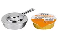 Produktbild: Till Pastenbrenner verchromt silber 1 Dose Brennpaste, Chrom, Metall