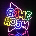 Produktbild: SIGNSHIP Game Room Neonschild Led Spiel Neonlicht für Wanddekoration, USB Buchstaben Neon Light Große Acryl Kunst für Schlafzimmer Spielzimmer Dekoration Jungen Geschenk