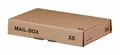 Produktbild: Mailing Box XS (244x145x43mm) braun 1 Stück, 