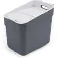 Produktbild: Curver Mülleimer Ready to collect, dunkelgrau, aus Kunststoff, geruchssicher, 20 Liter