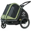 Produktbild: Hamax Pluto M Hundeanhänger - Farbe: Green/Black